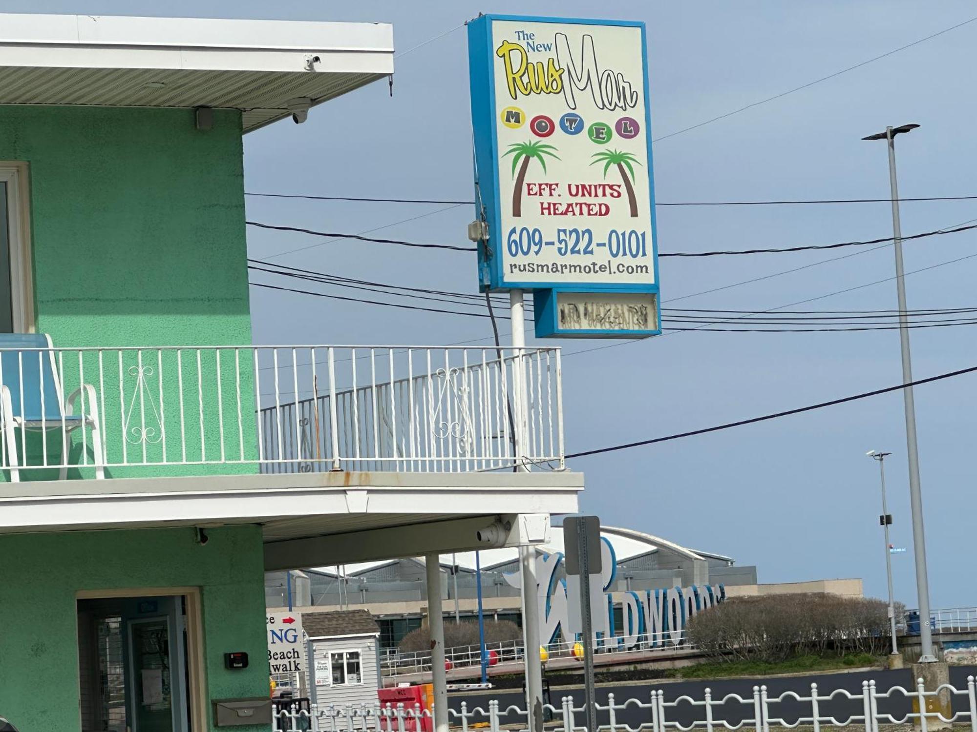 Rus Mar Motel Wildwood Beach & Boardwalk Extérieur photo
