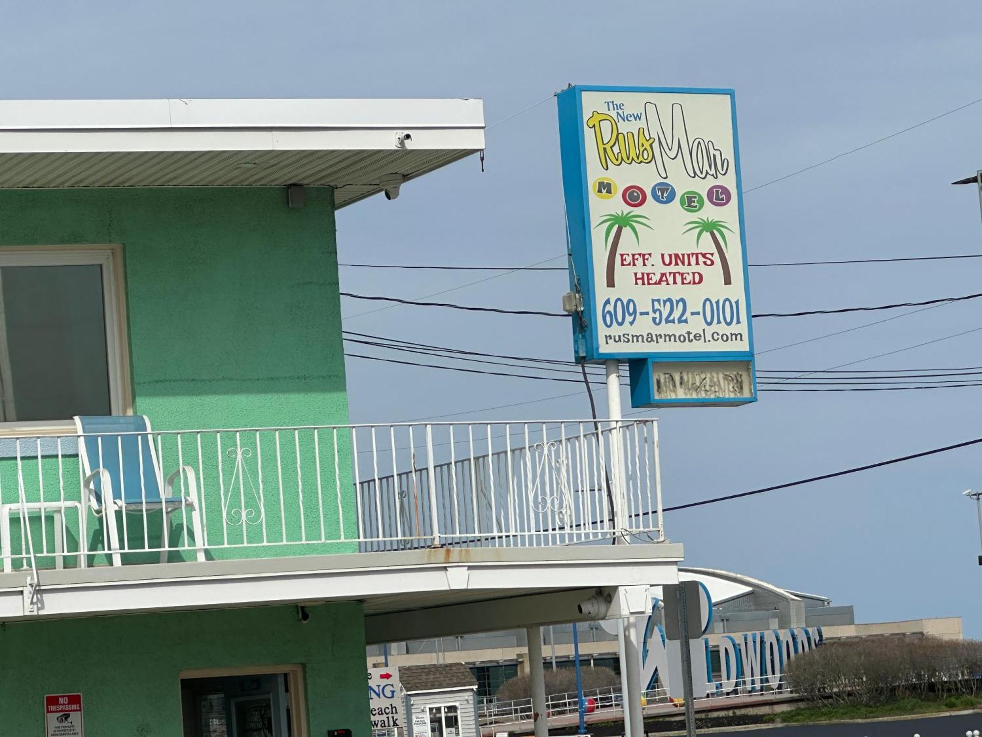 Rus Mar Motel Wildwood Beach & Boardwalk Extérieur photo